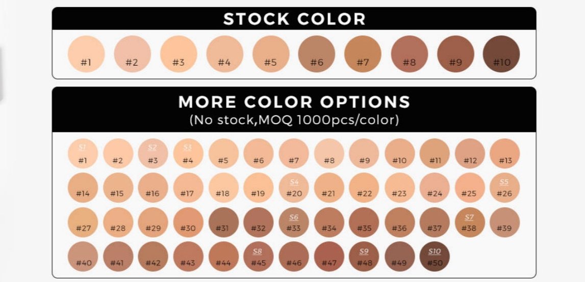 Water Glow Flawless Long-Lasting Foundation (Dry skin) - 图片 4