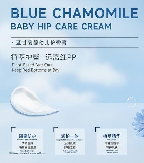 Blue Chamomile Baby Hip Care Cream - 图片 2