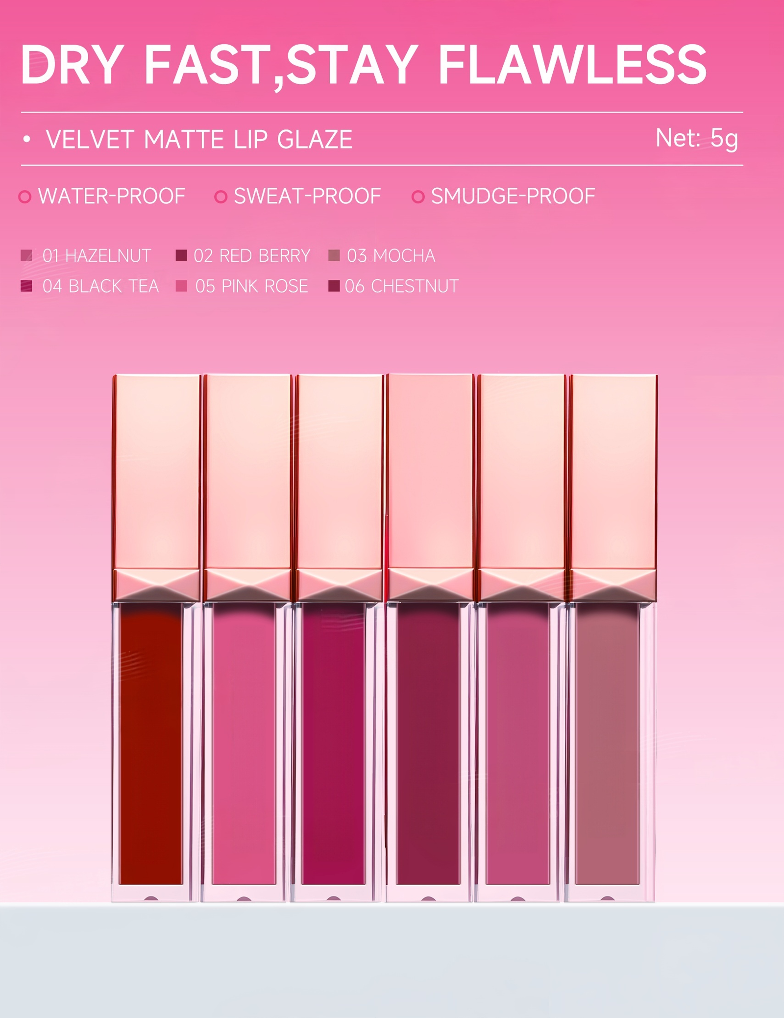 Velvet Flawless Lip Glaze