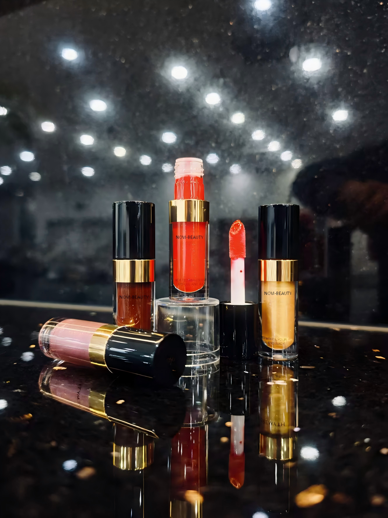 Layered Glow Crystal Jelly Lip Gloss